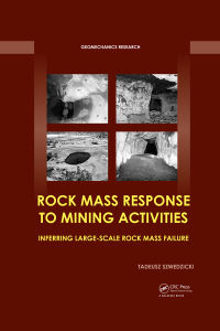 Cover image: Rock Mass Response to Mining Activities 1st edition 9781138082922