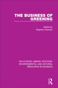 Cover image: The Business of Greening 1st edition 9781138081277