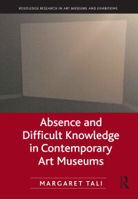 Imagen de portada: Absence and Difficult Knowledge in Contemporary Art Museums 1st edition 9780367787110
