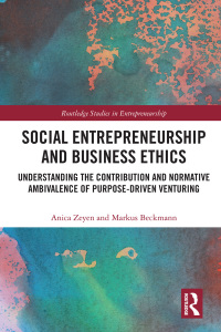 Omslagafbeelding: Social Entrepreneurship and Business Ethics 1st edition 9781138079946
