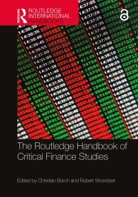 Imagen de portada: The Routledge Handbook of Critical Finance Studies 1st edition 9781138079816