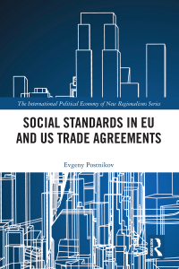 Imagen de portada: Social Standards in EU and US Trade Agreements 1st edition 9781032336367