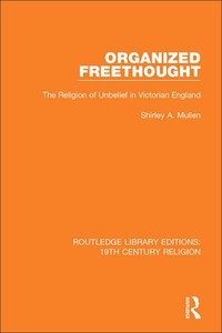 Cover image: Organized Freethought 1st edition 9781138071209