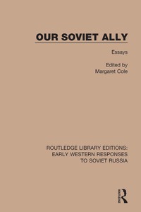 Titelbild: Our Soviet Ally 1st edition 9781138070363