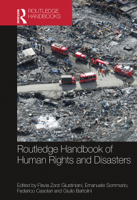 Cover image: Routledge Handbook of Human Rights and Disasters 1st edition 9780367580797