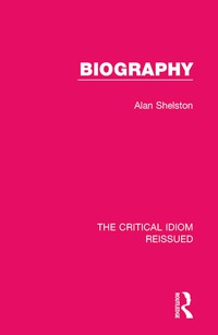 Cover image: Biography 1st edition 9781032031309