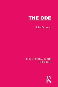 Cover image: The Ode 1st edition 9781138283879