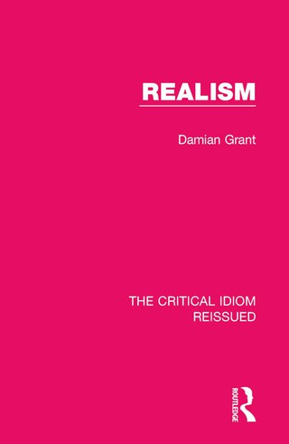 Imagen de portada: Realism 1st edition 9781138283206