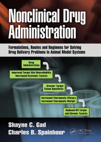 Imagen de portada: Nonclinical Drug Administration 1st edition 9781466502536
