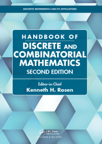 Imagen de portada: Handbook of Discrete and Combinatorial Mathematics 2nd edition 9781584887805