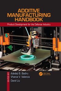 Cover image: Additive Manufacturing Handbook 1st edition 9781482264081