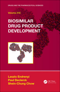 Imagen de portada: Biosimilar Drug Product Development 1st edition 9780367552497