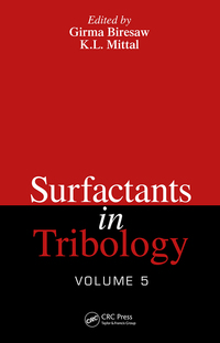 Omslagafbeelding: Surfactants in Tribology, Volume 5 1st edition 9780367572969