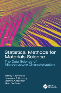 Immagine di copertina: Statistical Methods for Materials Science 1st edition 9781498738200