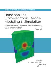 Imagen de portada: Handbook of Optoelectronic Device Modeling and Simulation 1st edition 9780367875602