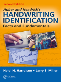 Cover image: Huber and Headrick's Handwriting Identification 2nd edition 9781498751308