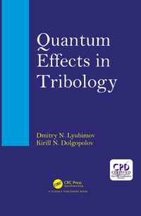 Imagen de portada: Quantum Effects in Tribology 1st edition 9780367782405