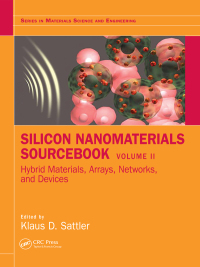 Cover image: Silicon Nanomaterials Sourcebook 1st edition 9781498763783
