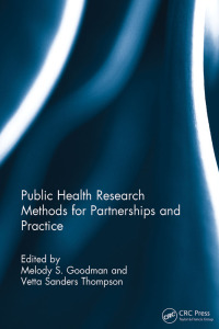 Cover image: Public Health Research Methods for Partnerships and Practice 1st edition 9781032242040
