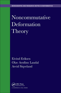Imagen de portada: Noncommutative Deformation Theory 1st edition 9781498796019