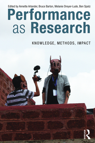 Immagine di copertina: Performance as Research 1st edition 9781138068711