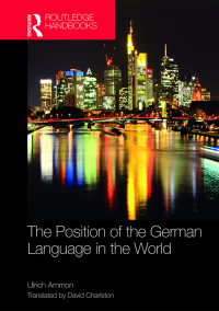 صورة الغلاف: The Position of the German Language in the World 1st edition 9781138717657