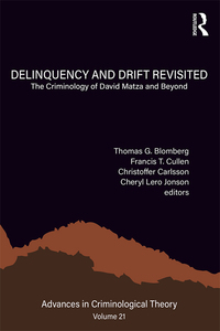 Imagen de portada: Delinquency and Drift Revisited, Volume 21 1st edition 9780367246501