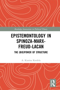 Imagen de portada: Epistemontology in Spinoza-Marx-Freud-Lacan 1st edition 9781138068353