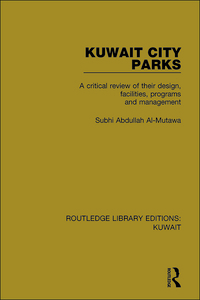 Cover image: Kuwait City Parks 1st edition 9781138065208