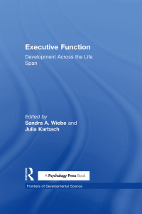Cover image: Executive Function 1st edition 9781138655553