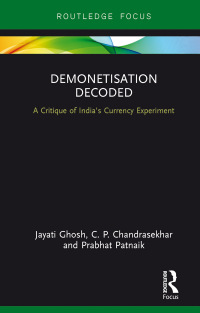Cover image: Demonetisation Decoded 1st edition 9781138049888