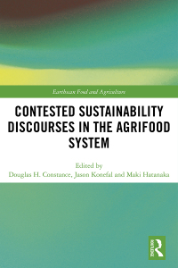 Cover image: Contested Sustainability Discourses in the Agrifood System 1st edition 9780367589363
