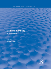 表紙画像: Routledge Revivals: Medieval Germany (2001) 1st edition 9781138062658