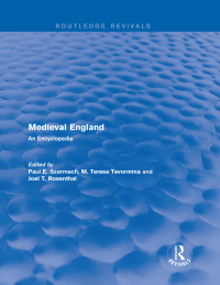Cover image: Routledge Revivals: Medieval England (1998) 1st edition 9781138062139