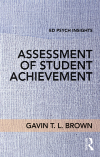 Cover image: Assessment of Student Achievement 1st edition 9781138061842