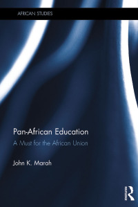 Imagen de portada: Pan-African Education 1st edition 9780367340926