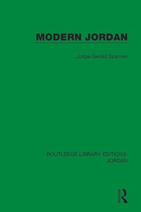 Imagen de portada: Modern Jordan 1st edition 9781138634633