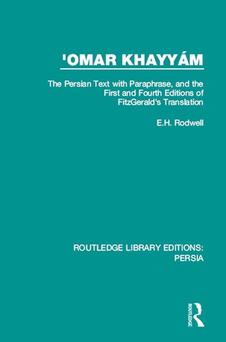 Cover image: 'Omar Khayyám 1st edition 9781138059382