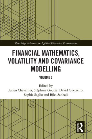 Cover image: Financial Mathematics, Volatility and Covariance Modelling 1st edition 9780367785581