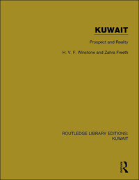 صورة الغلاف: Kuwait: Prospect and Reality 1st edition 9781138060609