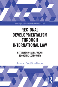 Cover image: Regional Developmentalism through Law 1st edition 9780367590420