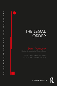 Cover image: The Legal Order 1st edition 9781138280991