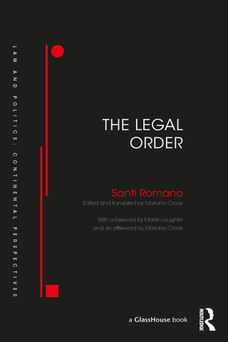 Cover image: The Legal Order 1st edition 9781138280991