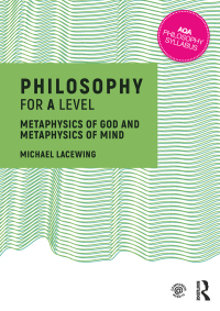 صورة الغلاف: Philosophy for A Level 1st edition 9781138457355