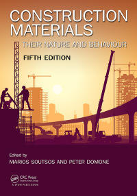 صورة الغلاف: Construction Materials 5th edition 9781498741101