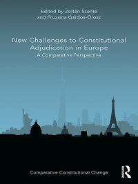 Titelbild: New Challenges to Constitutional Adjudication in Europe 1st edition 9780367893606