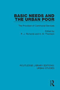 Imagen de portada: Basic Needs and the Urban Poor 1st edition 9781138057579