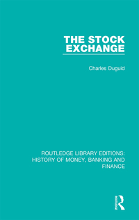 Cover image: The Stock Exchange 1st edition 9781138057432