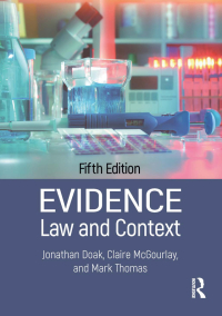 Imagen de portada: Evidence: Law and Context 5th edition 9781138054981