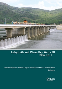Imagen de portada: Labyrinth and Piano Key Weirs III 1st edition 9781138050105